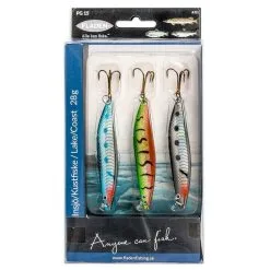 Fladen Nidingen 28g Svart/Grön/Blå 3-pack