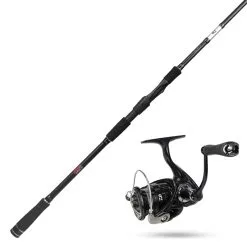 Daiwa TD Pitch Black/Ninja Gäddcombo