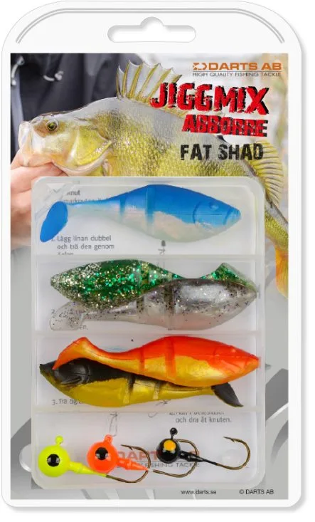 Darts Jiggmixar, Fat Shad 1 Darts Jiggmixar, Fat Shad
