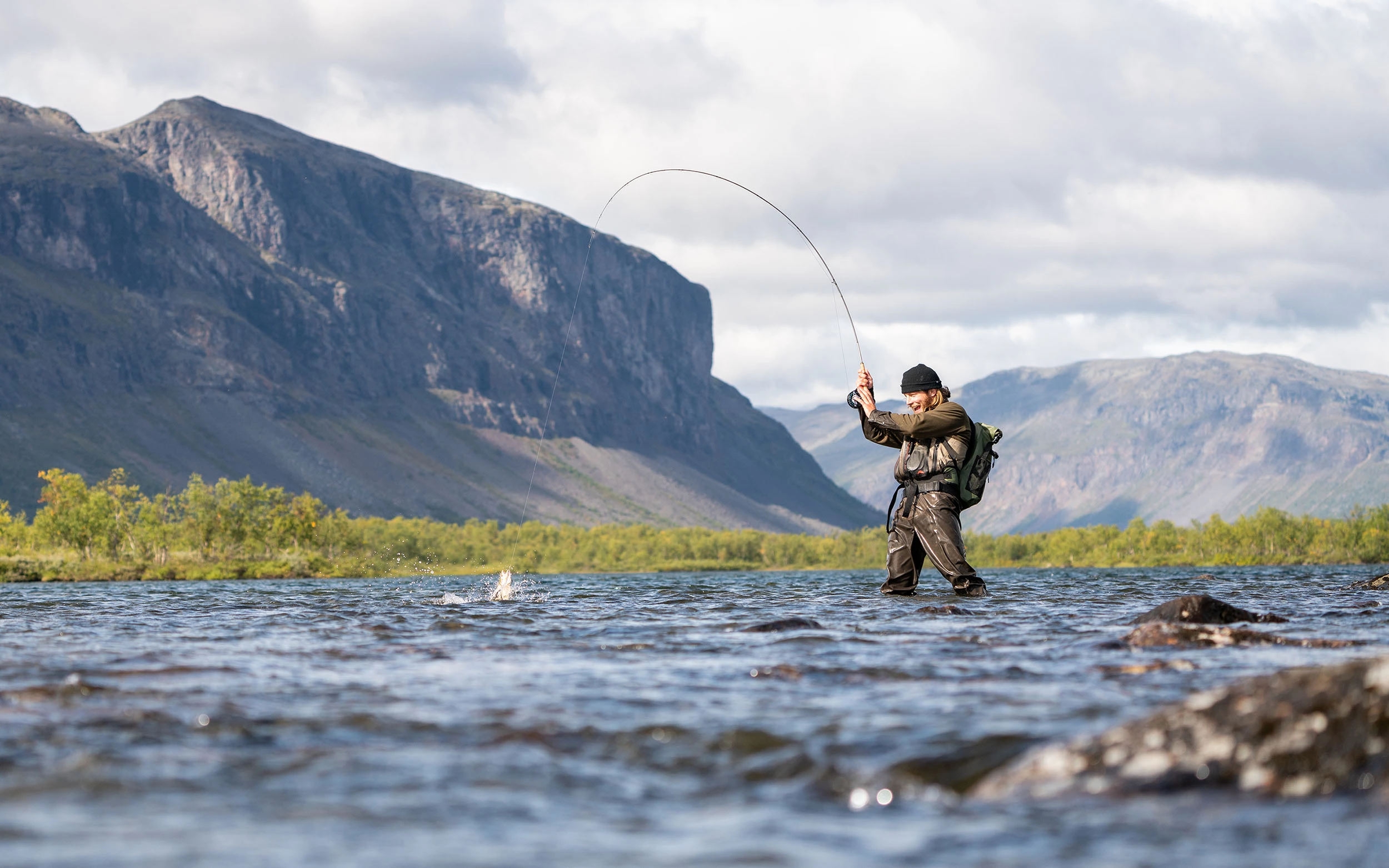 Fiskestang til fluefiskeri Butik 9 Fiskestang til fluefiskeri Butik -Fiskestang til fluefiskeri Butik fishing kiruna lapland hooke